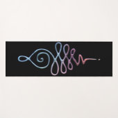 Gradient Unalome ヨガマット (正面(横))