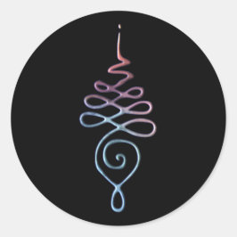 Gradient Unalome ラウンドシール