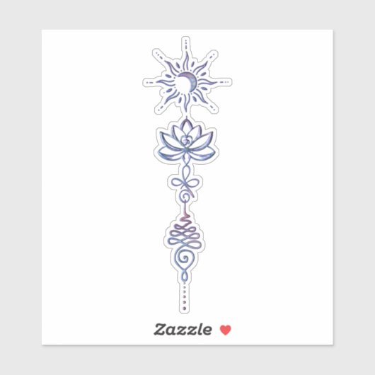 Gradient Unalome Group  シール (シート)