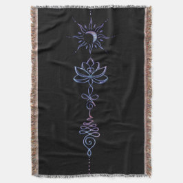 Gradient Unalome Group スローブランケット