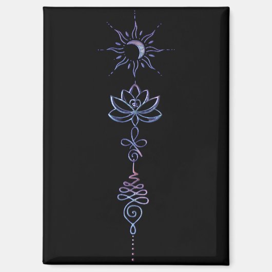 Gradient Unalome Group マグネット (正面)