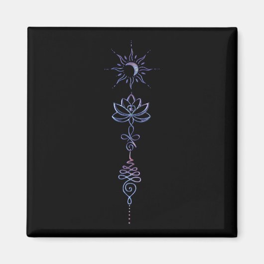 Gradient Unalome Group  マグネット (正面)