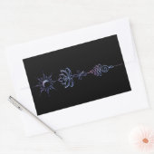 Gradient Unalome Group  長方形シール (封筒)