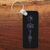 Gradient Unalome Group Keychain キーホルダー (正面)