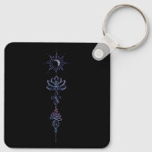 Gradient Unalome Group Keychain キーホルダー (裏面)