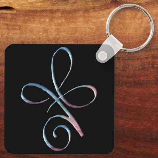 Gradient Unconditional Love キーホルダー (裏面)