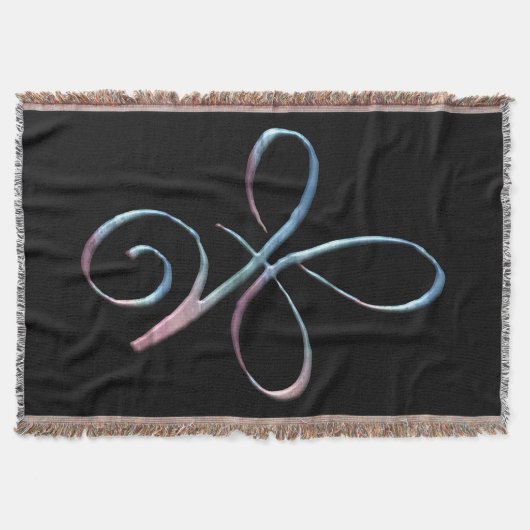 Gradient Unconditional Love スローブランケット (正面)