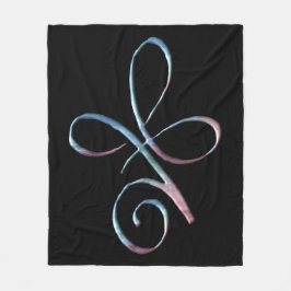 Gradient Unconditional Love フリースブランケット