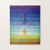 Gradient with Arrow, Paul Klee ジグソーパズル (縦)