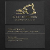 Grading Services Excavator Professional 名刺