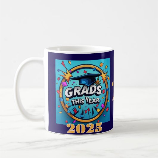 「 GRADS 2025 」 コーヒーマグカップ (左)
