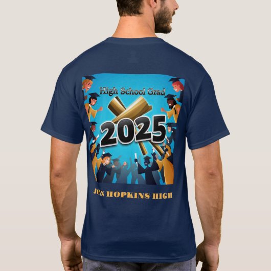 「 GRADS 2025 」 Tシャツ (裏面)
