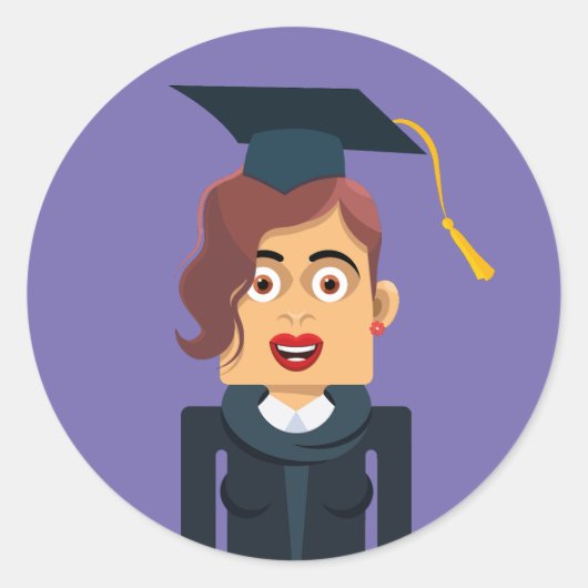 Graduación ラウンドシール (正面)