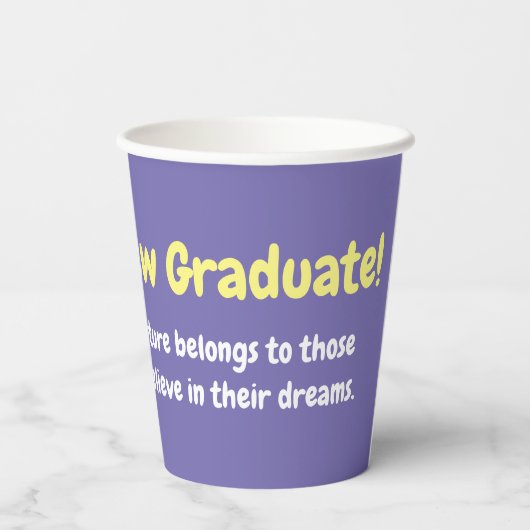 Graduado 紙コップ (裏面)