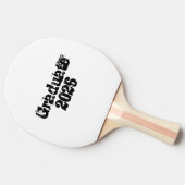 Graduate 2026 Trending Cool text  Hoodie 卓球ラケット (横)