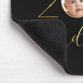 Graduate 2028 Photo Frame on Black マウスパッド (コーナー)