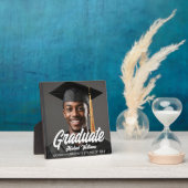 Graduate Bold Script Graduation Gift Photo フォトプラーク (インサイチュ)