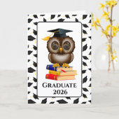 Graduate Card カード (黄色い花)