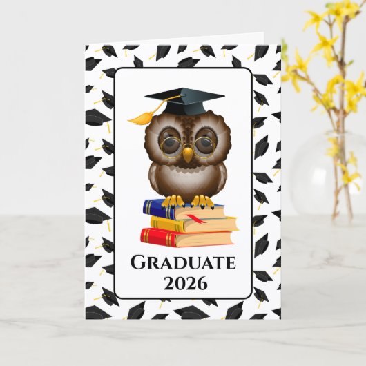 Graduate Card カード (黄色い花)