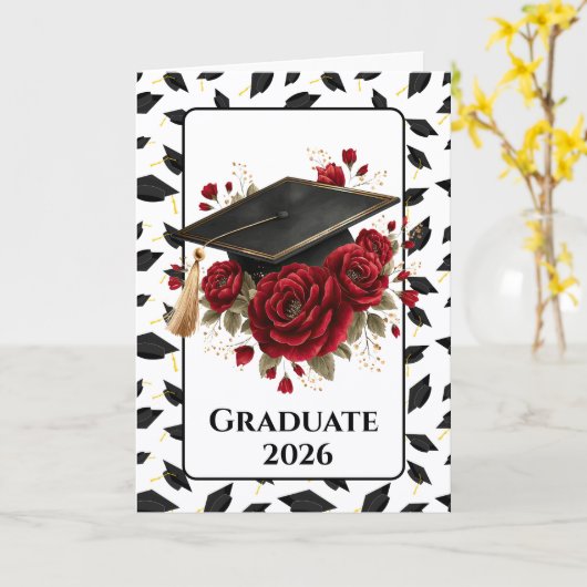 Graduate Card カード (黄色い花)