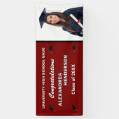 Graduate Class Graduation Photo Congratulations    横断幕 (縦)