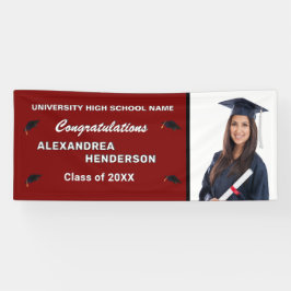 Graduate Class Graduation Photo Congratulations    横断幕