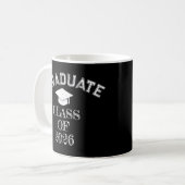 Graduate Class Of 2026 コーヒーマグカップ (正面左)