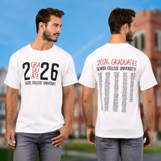 Graduate Class of 2026 Graduation Keepsake Tシャツ