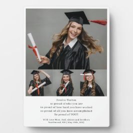 Graduate Family and Friends Graduation Gift フォトプラーク