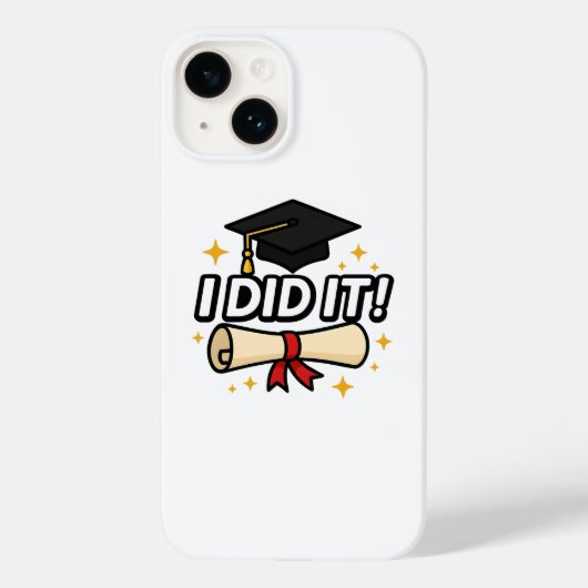 "Graduate in Style – 2025 Edition Case-Mate iPhoneケース (裏面)