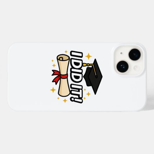 "Graduate in Style – 2025 Edition Case-Mate iPhoneケース (裏面 (横))
