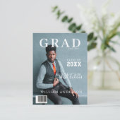 Graduate Magazine写真卒業 案内ポストカード (スタンド正面)
