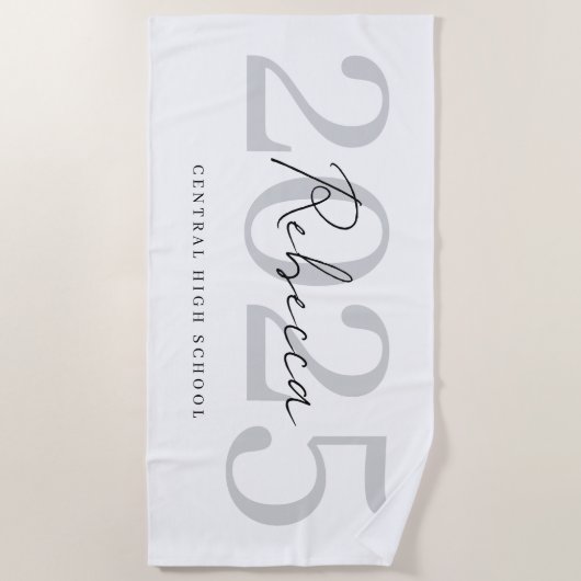 Graduate Name Class year School Name Graduation ビーチタオル (正面)