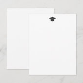 Graduate notecard ノートカード (正面/裏面)