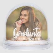 Graduate Photo Bold Script Custom Graduation (正面)