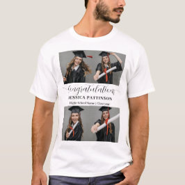 Graduate Photo Class Year High School Graduation Tシャツ