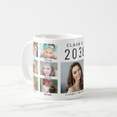 Graduate Photo Collage Graduation コーヒーマグカップ (正面左)