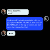 Graduate Photo Follow Instructions Personalized  招待状