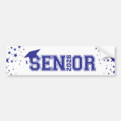 Graduate Senior Bumper Sticker バンパーステッカー (正面)