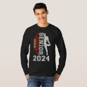 Graduate Senior Class 2024 Graduation American Foo Tシャツ (正面フル)