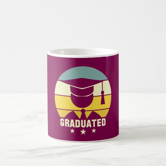 Graduated Celebration Graduation Coffee Mug コーヒーマグカップ (中央)