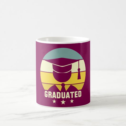 Graduated Celebration Graduation Coffee Mug コーヒーマグカップ (中央)
