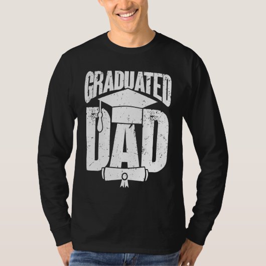 Graduated Dad  Graduation Day Graduation Tシャツ (正面)