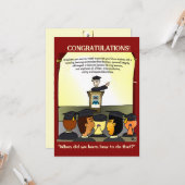 Graduates Flat Card カード (正面/裏面インサイチュ)