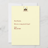 Graduates Flat Card カード (裏面)