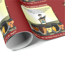 Graduates Flat Card ラッピングペーパー