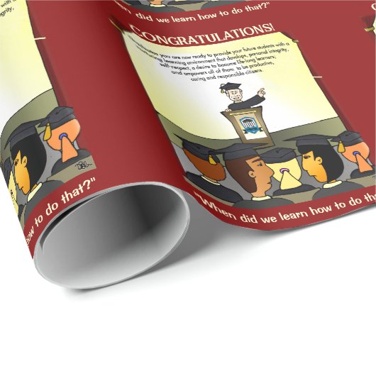 Graduates Flat Card ラッピングペーパー (ロールコーナー)