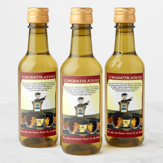 Graduates Flat Card ワインラベル