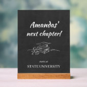 Graduate's Next Chapter Starts at アクリルサイン (ニュートラル)