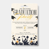 Graduation バッジ (正面)